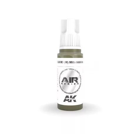 AK-Interactive Acrylics 3rd generation IJN M3 (M) Mitsubishi Interior Green AIR SERIES akrilfesték AK11896