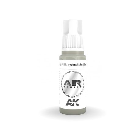 AK-Interactive Acrylics 3rd generation IJA #1 Hairyokushoku (Grey-Green) AIR SERIES akrilfesték AK11899