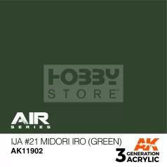   AK-Interactive Acrylics 3rd generation IJA #21 Midori iro (Green) AIR SERIES akrilfesték AK11902