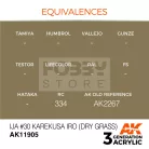 AK-Interactive Acrylics 3rd generation IJA #30 Karekusa iro (Dry Grass) AIR SERIES akrilfesték AK11905