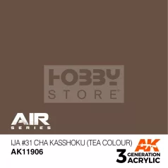   AK-Interactive Acrylics 3rd generation IJA #31 Cha Kasshoku (Tea Colour) AIR SERIES akrilfesték AK11906