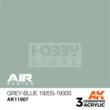 AK-Interactive Acrylics 3rd generation Grey-Blue 1920s-1930s AIR SERIES akrilfesték AK11907