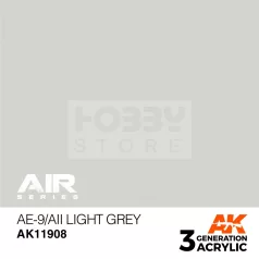   AK-Interactive Acrylics 3rd generation AE-9/AII Light Grey AIR SERIES akrilfesték AK11908