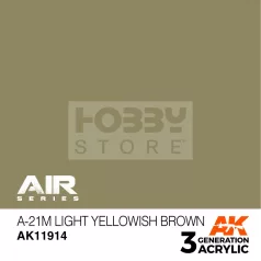   AK-Interactive Acrylics 3rd generation A-21m Light Yellowish Brown AIR SERIES akrilfesték AK11914