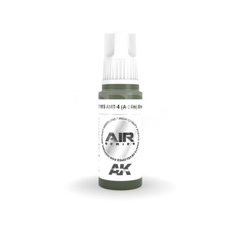 AK-Interactive Acrylics 3rd generation AMT-4 (A-24m) Green AIR SERIES akrilfesték AK11915
