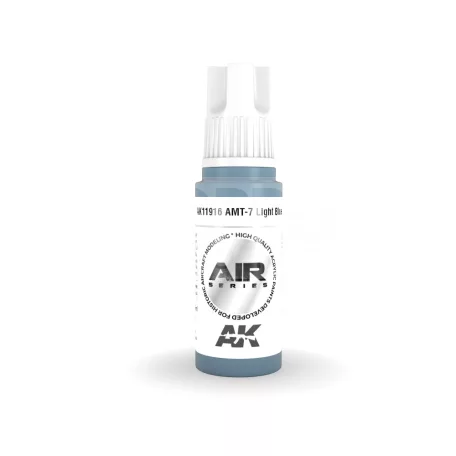 AK-Interactive Acrylics 3rd generation AMT-7 Light Blue AIR SERIES akrilfesték AK11916