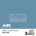AK-Interactive Acrylics 3rd generation AMT-7 Light Blue AIR SERIES akrilfesték AK11916