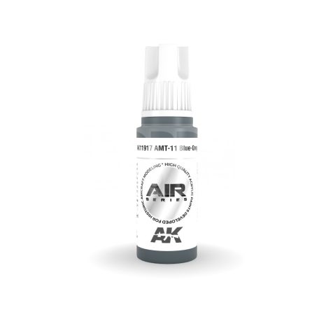 AK-Interactive Acrylics 3rd generation AMT-11 Blue-Grey AIR SERIES akrilfesték AK11917