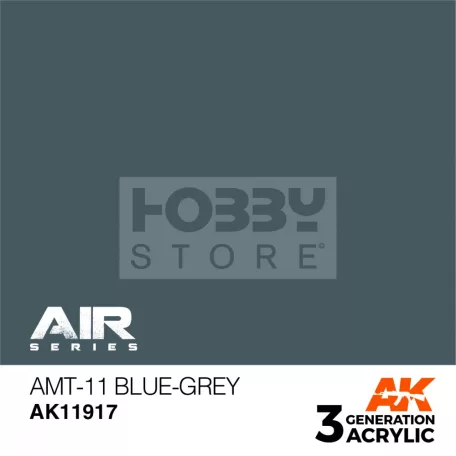 AK-Interactive Acrylics 3rd generation AMT-11 Blue-Grey AIR SERIES akrilfesték AK11917
