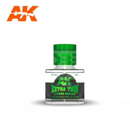 AK Interactive EXTRA THIN CITRUS CEMENT - Ecsetes műanyag makett ragasztó AK12004