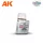 AK-Interactive - BATTLE ASHES – ENAMEL LIQUID PIGMENT - Folyékony pigment - hamu színű 35 ml AK1202
