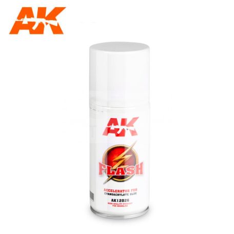 AK-Interactive -ACCELERATOR FOR CYANOACRYLATE GLUE (Pillanatragasztó aktivátor spray) 150 ml AK12026