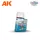 AK-Interactive - PSYCHIC BLUE – ENAMEL LIQUID PIGMENT - Folyékony pigment - kék színű - 35 ml AK1206