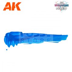   AK-Interactive - PSYCHIC BLUE – ENAMEL LIQUID PIGMENT - Folyékony pigment - kék színű - 35 ml AK1206