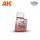 AK-Interactive - LIGHT RUST DUST – ENAMEL LIQUID PIGMENT - Folyékony pigment - világos rozsda por színű - 35 ml AK1207