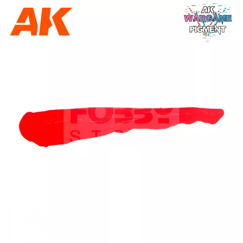 AK-Interactive - FIRE BREATH – ENAMEL LIQUID PIGMENT - Folyékony pigment - vörös fuvallat színű - 35 ml AK1209