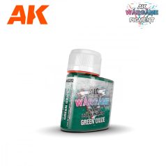  AK-Interactive - GREEN OXIDE – ENAMEL LIQUID PIGMENT - Folyékony pigment - oxidált zöld színű 35 ml AK1212