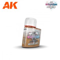   AK-Interactive - MEDIUM EARTH – ENAMEL LIQUID PIGMENT - Folyékony pigment - föld 35 ml AK1214
