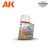AK-Interactive - MEDIUM EARTH – ENAMEL LIQUID PIGMENT - Folyékony pigment - föld 35 ml AK1214