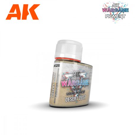 AK-Interactive - DESERT DUST – ENAMEL LIQUID PIGMENT - Folyékony pigment - sivatagi por színű 35 ml AK1215