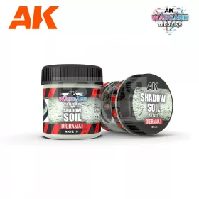   AK-Interactive Wargame Terrains  - SHADOW SOIL paszta diorámához-figurákhoz AK1219