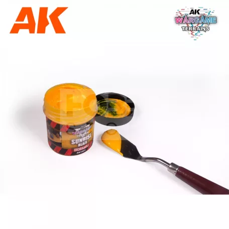 AK-Interactive Wargame Terrains  - SUNRISE BLAZE paszta diorámához-figurákhoz AK1221