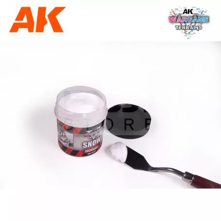AK-Interactive Wargame Terrains  - SNOW paszta diorámához-figurákhoz AK1227