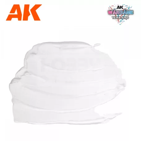 AK-Interactive Wargame Terrains  - SNOW paszta diorámához-figurákhoz AK1227