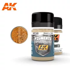 Ak-Interactive SIENNA SOIL pigment AK140