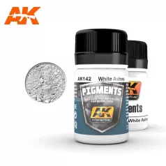 Ak-Interactive WHITE ASHES pigment AK142