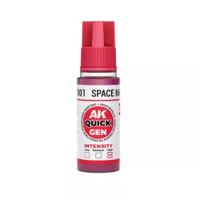 AK QUICK GEN ACRYLIC COLOR - SPACE MAGENTA 18 ml - AK17001