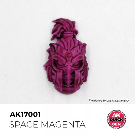 AK QUICK GEN ACRYLIC COLOR - SPACE MAGENTA 18 ml - AK17001