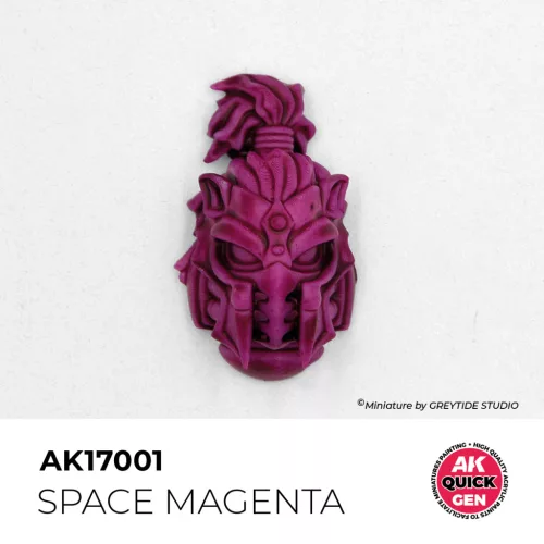 AK QUICK GEN ACRYLIC COLOR - SPACE MAGENTA 18 ml - AK17001