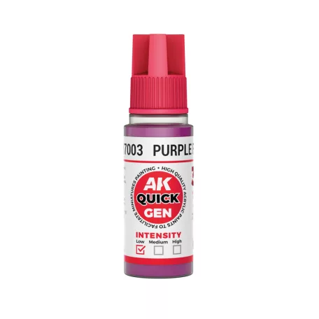 AK QUICK GEN ACRYLIC COLOR - PURPLE FLESH 18 ml - AK17003