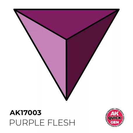 AK QUICK GEN ACRYLIC COLOR - PURPLE FLESH 18 ml - AK17003