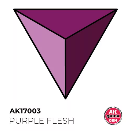 AK QUICK GEN ACRYLIC COLOR - PURPLE FLESH 18 ml - AK17003