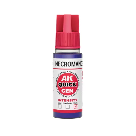 AK QUICK GEN ACRYLIC COLOR - NECROMANCER PURPLE 18 ml - AK17005