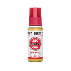 AK QUICK GEN ACRYLIC COLOR - DIRTY YELLOW 18 ml - AK17007