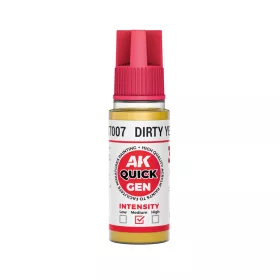 AK QUICK GEN ACRYLIC COLOR - DIRTY YELLOW 18 ml - AK17007