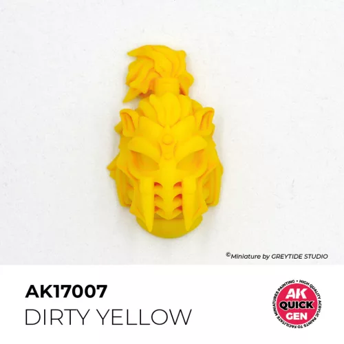 AK QUICK GEN ACRYLIC COLOR - DIRTY YELLOW 18 ml - AK17007