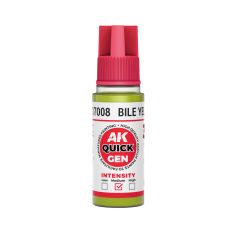 AK QUICK GEN ACRYLIC COLOR - BILE YELLOW 18 ml - AK17008