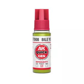 AK QUICK GEN ACRYLIC COLOR - BILE YELLOW 18 ml - AK17008