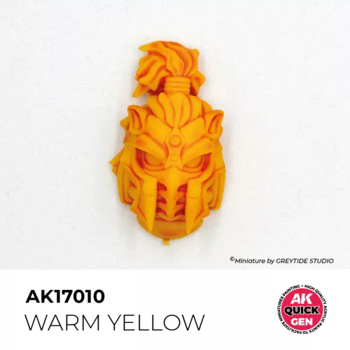 AK QUICK GEN ACRYLIC COLOR - WARM YELLOW 18 ml - AK17010