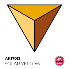 AK QUICK GEN ACRYLIC COLOR - SOLAR YELLOW 18 ml - AK17012