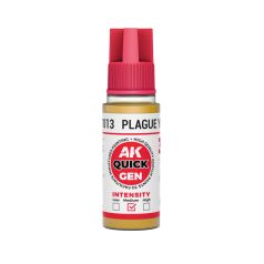 AK QUICK GEN ACRYLIC COLOR - PLAGUE YELLOW 18 ml - AK17013