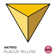 AK QUICK GEN ACRYLIC COLOR - PLAGUE YELLOW 18 ml - AK17013