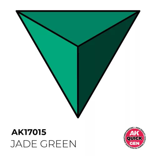 AK QUICK GEN ACRYLIC COLOR - JADE GREEN 18 ml - AK17015