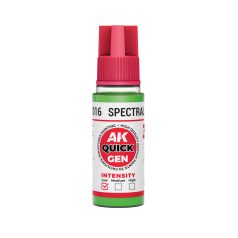 AK QUICK GEN ACRYLIC COLOR - SPECTRAL GREEN 18 ml - AK17016