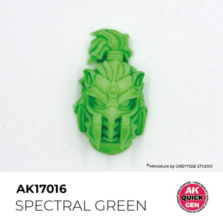 AK QUICK GEN ACRYLIC COLOR - SPECTRAL GREEN 18 ml - AK17016