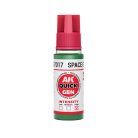 AK QUICK GEN ACRYLIC COLOR - SPACE GREEN 18 ml - AK17017